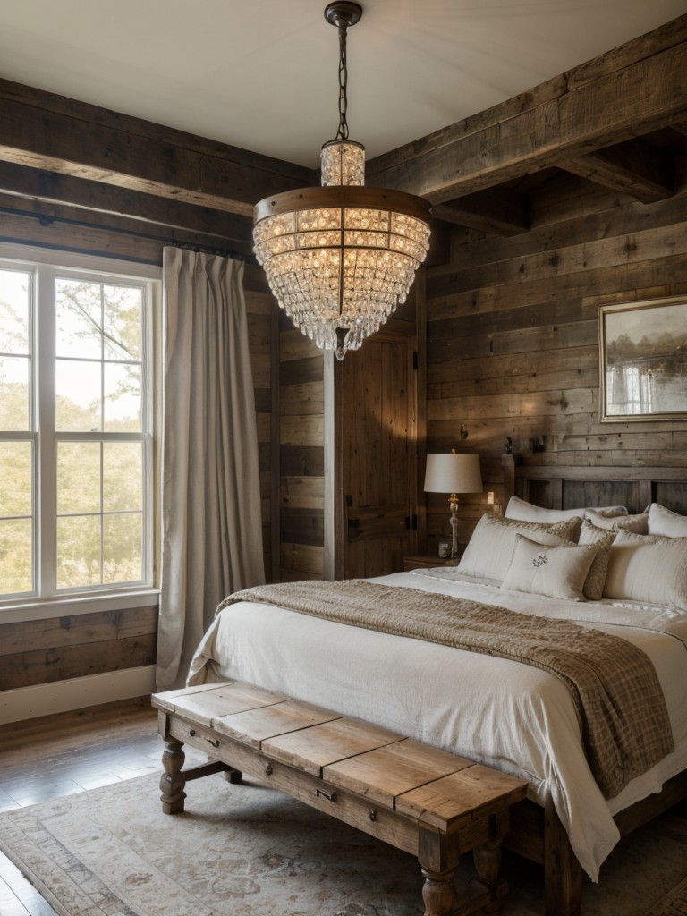 Charming Apartment Bliss: Rustic Cottage Bedroom Decor Ideas!