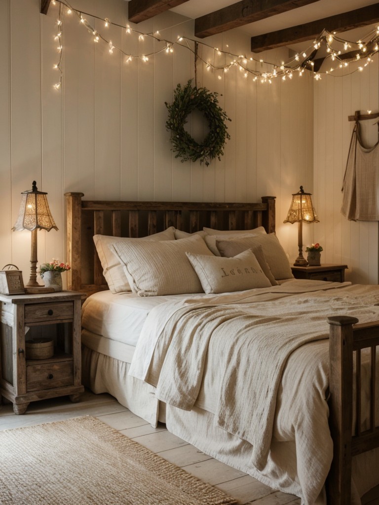 Cozy Countryside Vibes: Dreamy Apartment Bedroom Ideas.