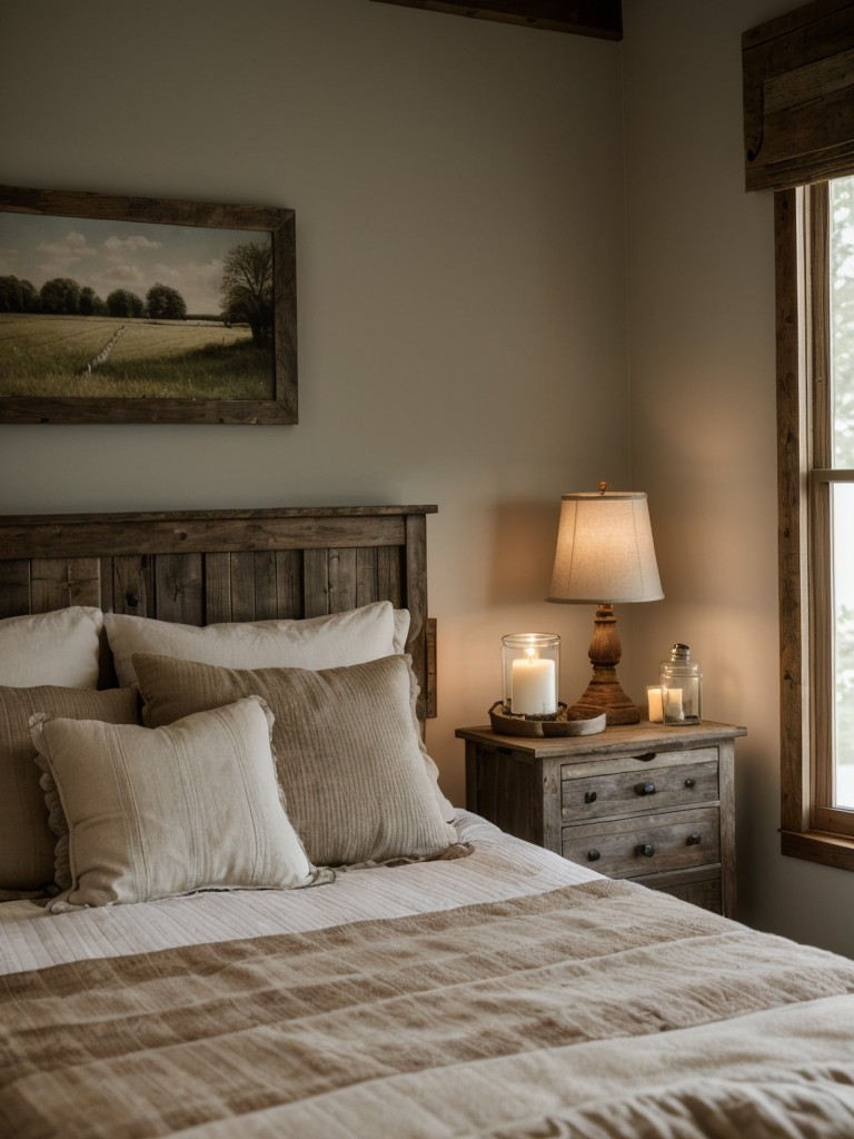 Cozy Apartment Vibes: Rustic Country Cottage Bedroom Ideas