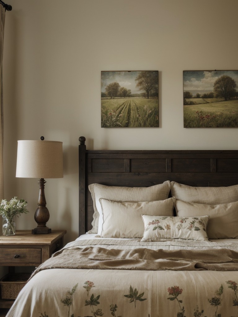 Cosy Countryside Vibes: Rustic Twist in Bedroom Decor