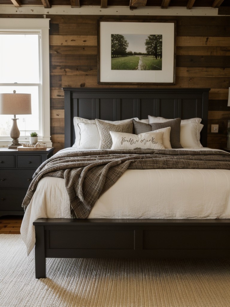 Rustic Chic: Vibrant Wrought Iron Bed Frames for Farmhouse Bedrooms.