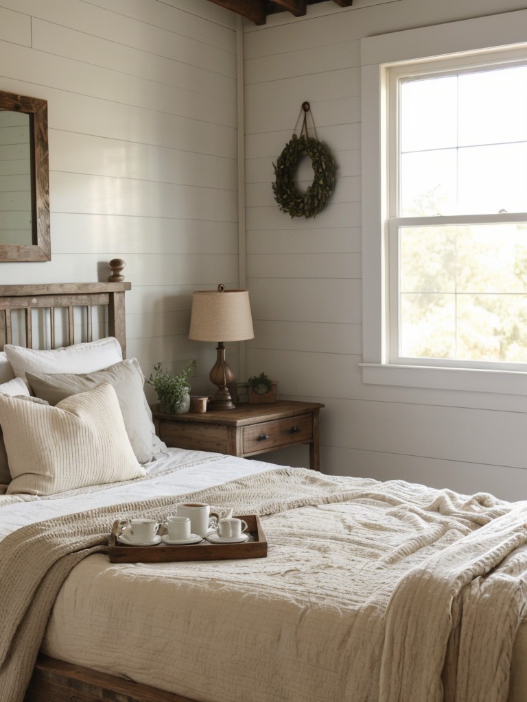 Farmhouse Bedroom Inspiration: Rustic Chic for Cozy Apartments