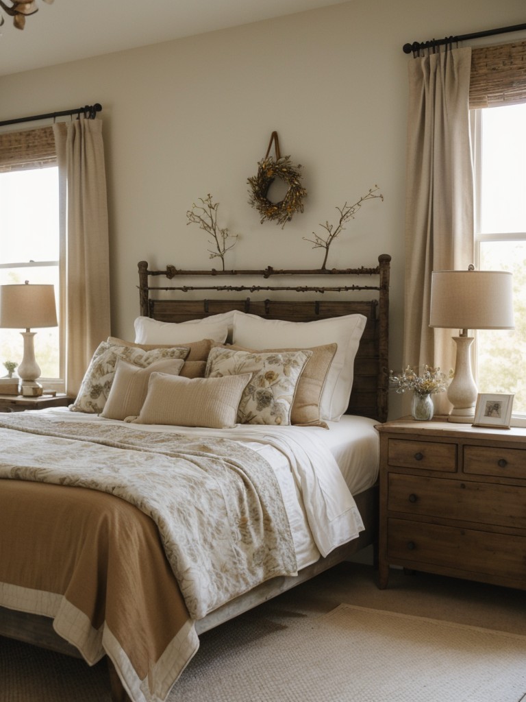 Cozy Apartment Vibes: Elevate Your Bedroom with Country-Inspired Decor!