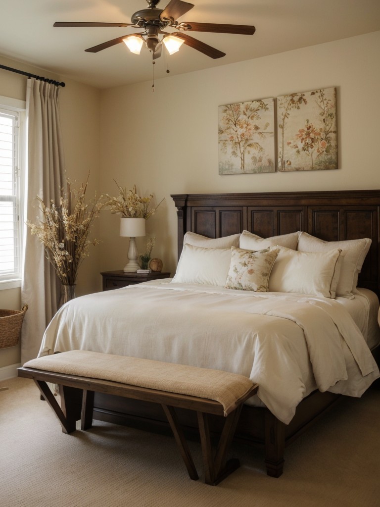 Cozy Country Vibes: Bedroom Decor Tips for an Inviting Apartment