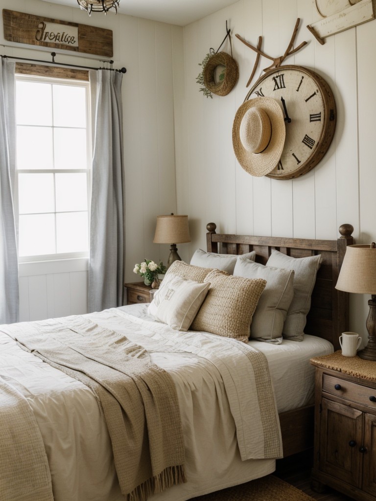 Cozy Country Vibes: Transform Your Bedroom into a Farmhouse Haven