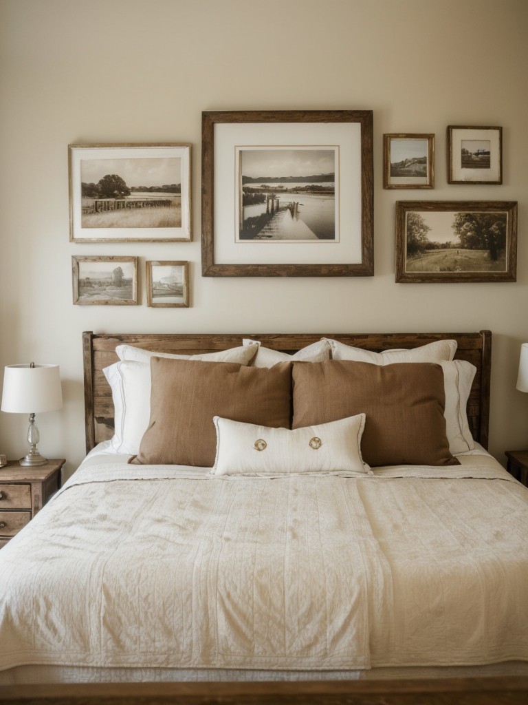 Rustic Apartment Bliss: Vintage Wall Decor Ideas!