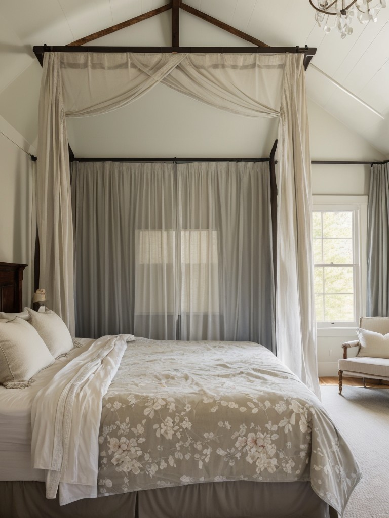 Rustic Elegance: Canopy Bed Tips for a Charming Bedroom.