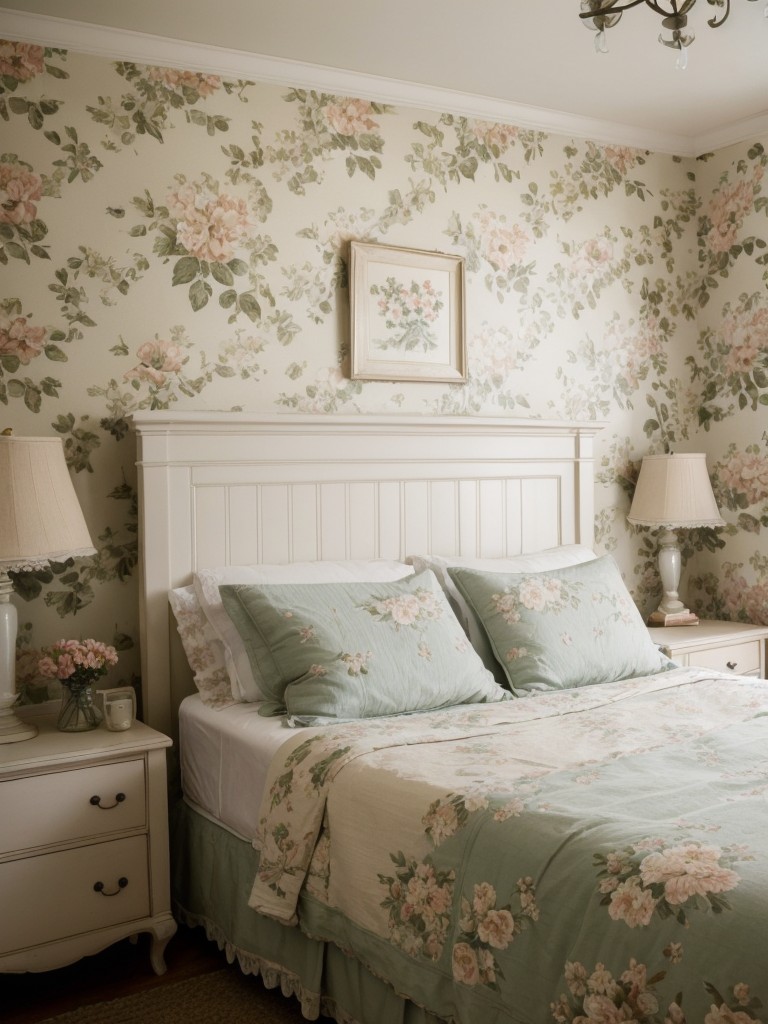 Charming Cottage Bedroom: Vintage Decor Inspo!