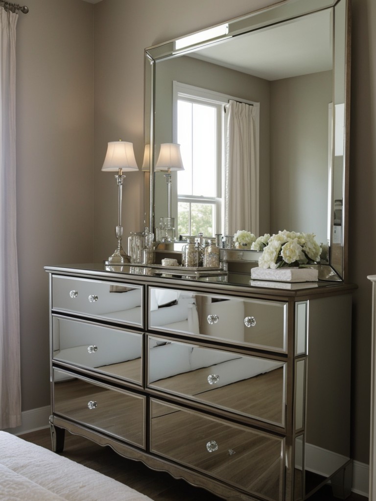 Reflective Styling: Elevate your Bedroom with Mirrored Furniture