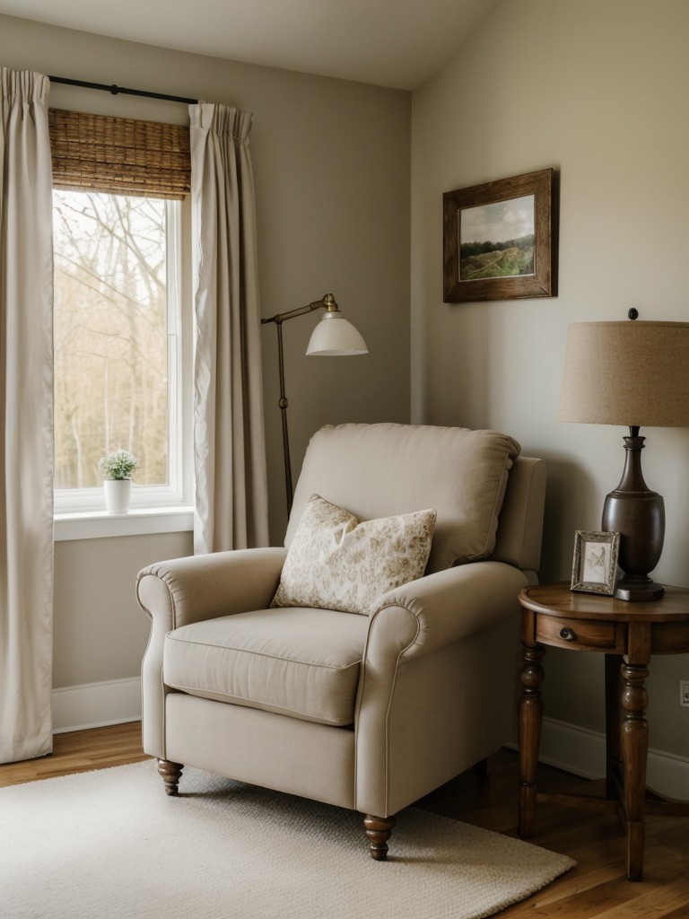 Cozy Country Bedroom: Create a Charming Reading Nook!