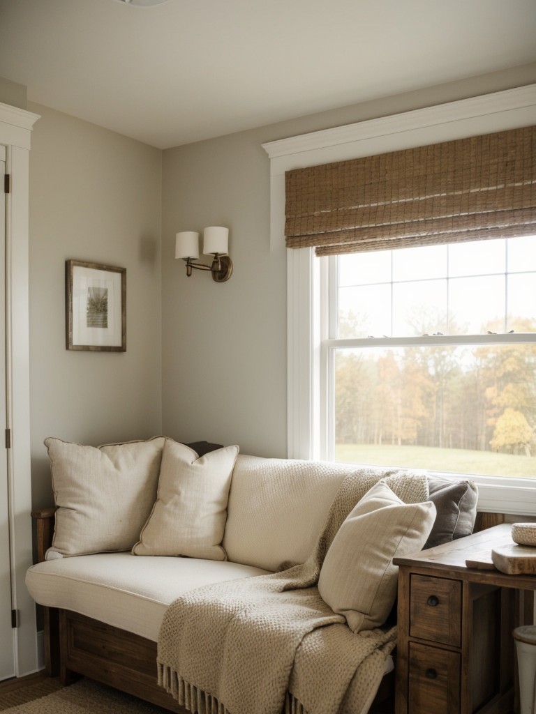 Country Charm: Create a Cozy Bedroom with a Seating Area