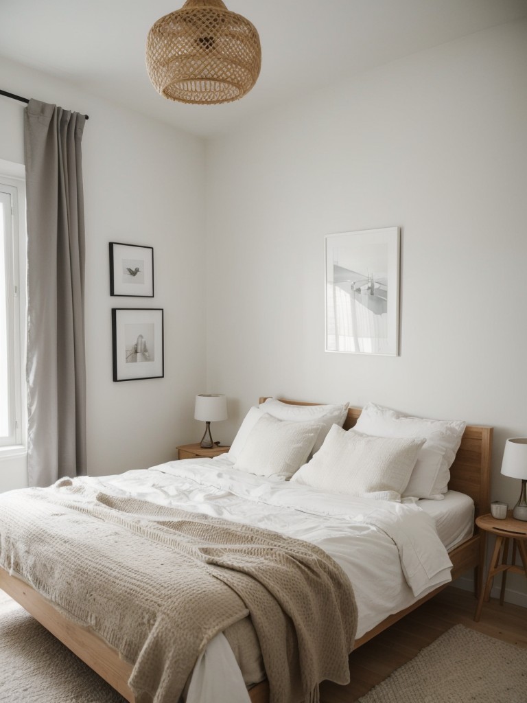 Scandinavian-Inspired Bedroom: Cozy & Minimalist Retreat