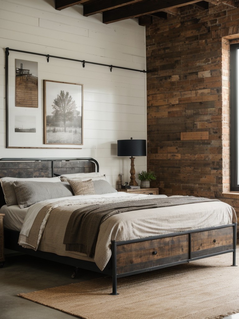 Rustic Charm: Country-inspired Bedroom Decor Ideas.