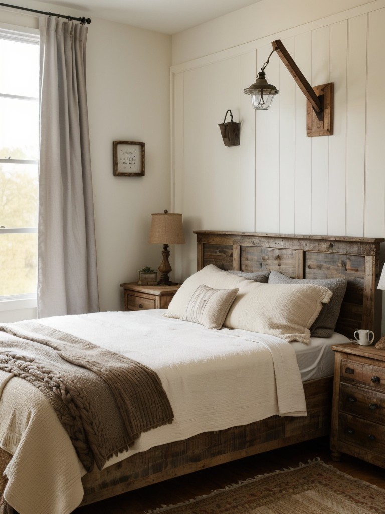 Rustic Retreat: Cozy Farmhouse Vibes for the Bedroom