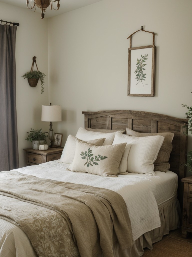 Rustic Retreat: Nature-inspired apartment decor for a serene vibe.