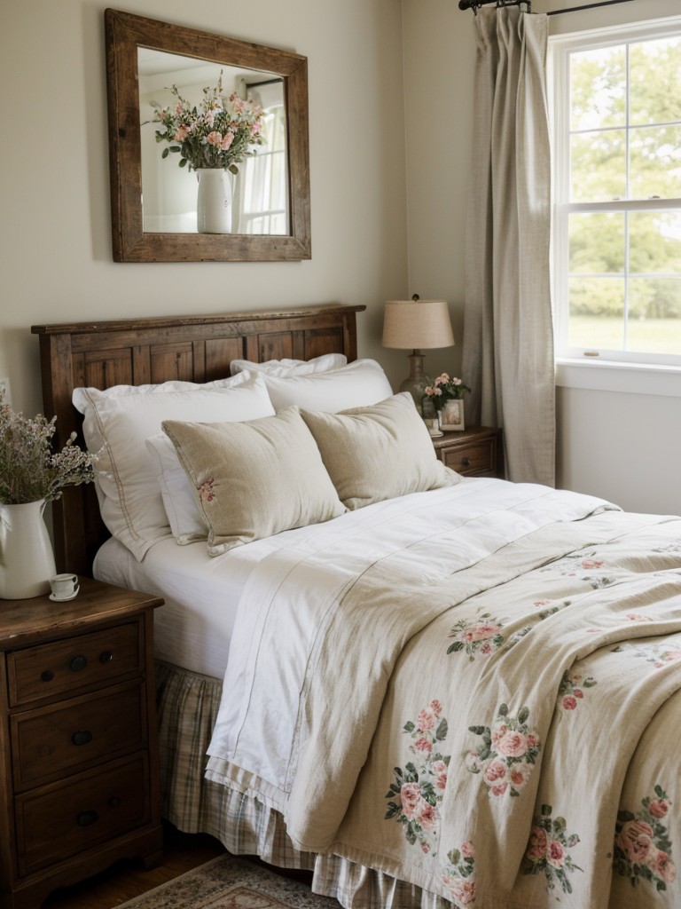 Rustic Retreat: Cozy Up Your Bedroom with Farmhouse Flair