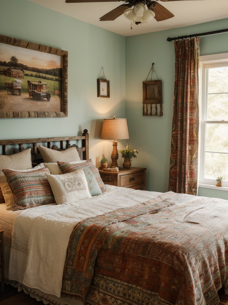 Rustic Country Bedroom: Cozy Tips for an Eclectic Escape