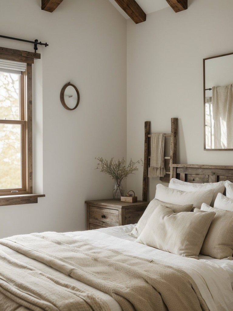 Rustic Chic Bedroom: Serene and Minimalist Decorating Tips