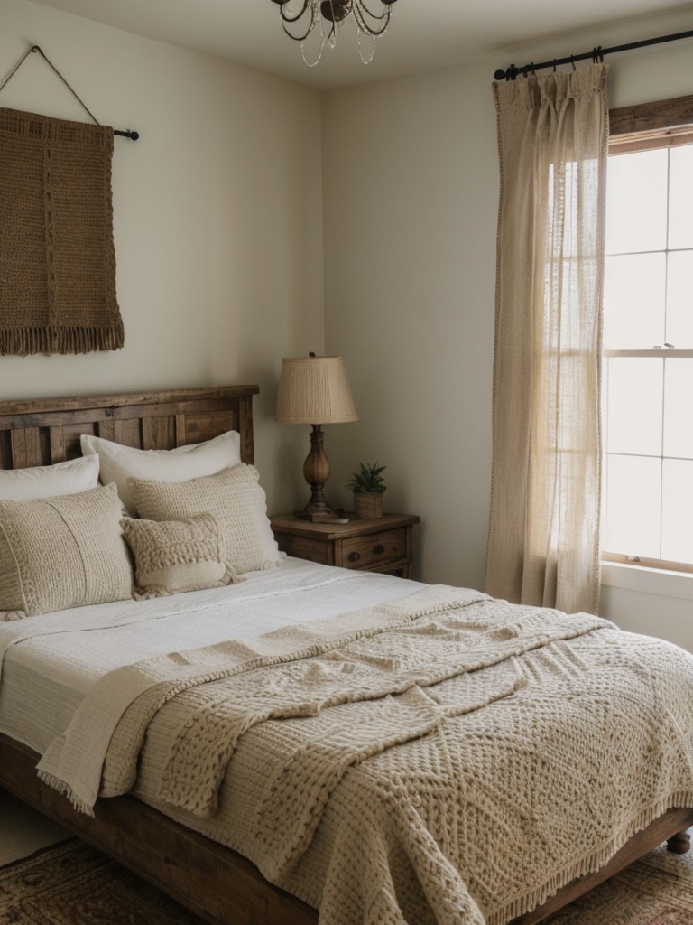 Cozy Country Vibes: Vintage Rustic Apartment Bedroom Ideas