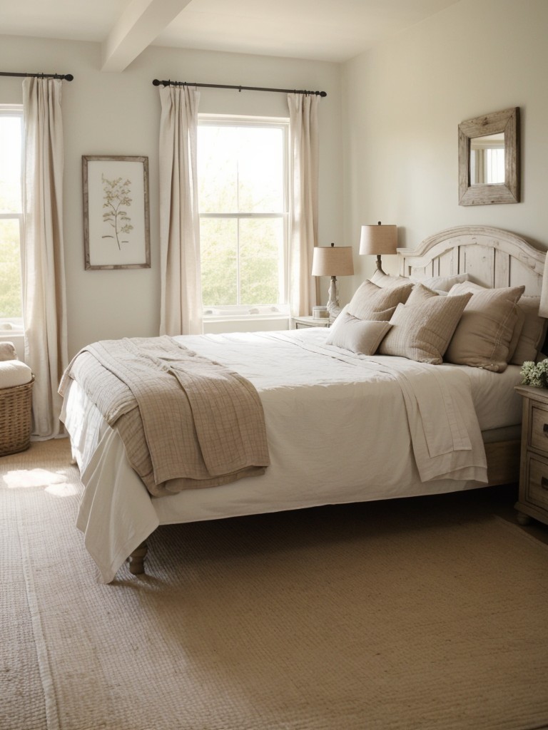 Cozy Cottage Vibes: Rustic Bedroom Decorating Tips.