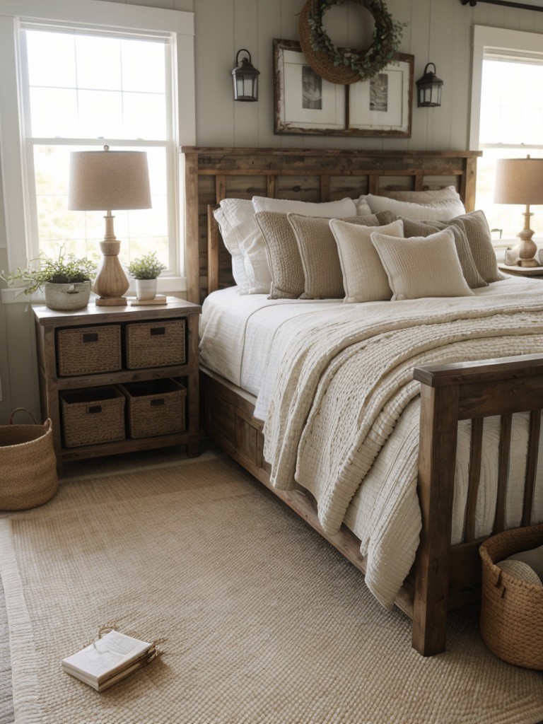 Cozy Farmhouse Vibes: Rustic Bedroom Inspo for Your Apartment