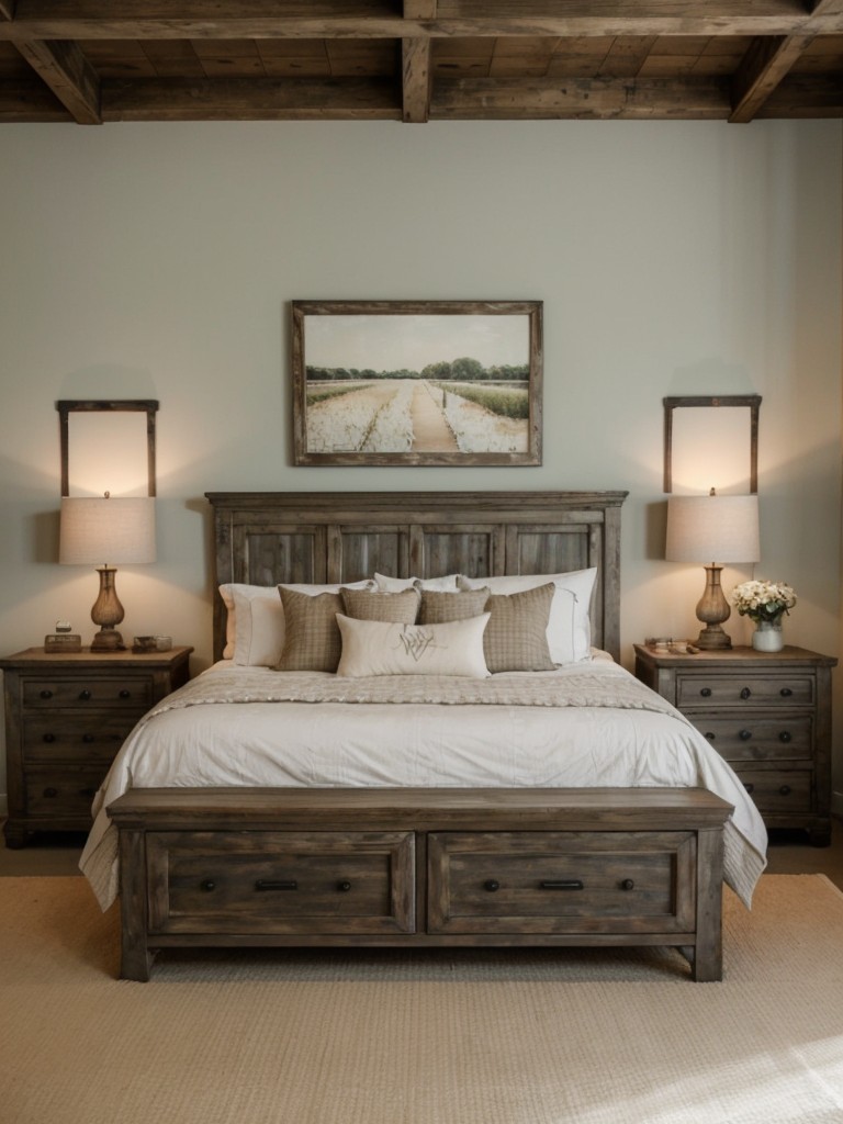 Rustic Farmhouse Bedroom: Embrace Cozy Charm!