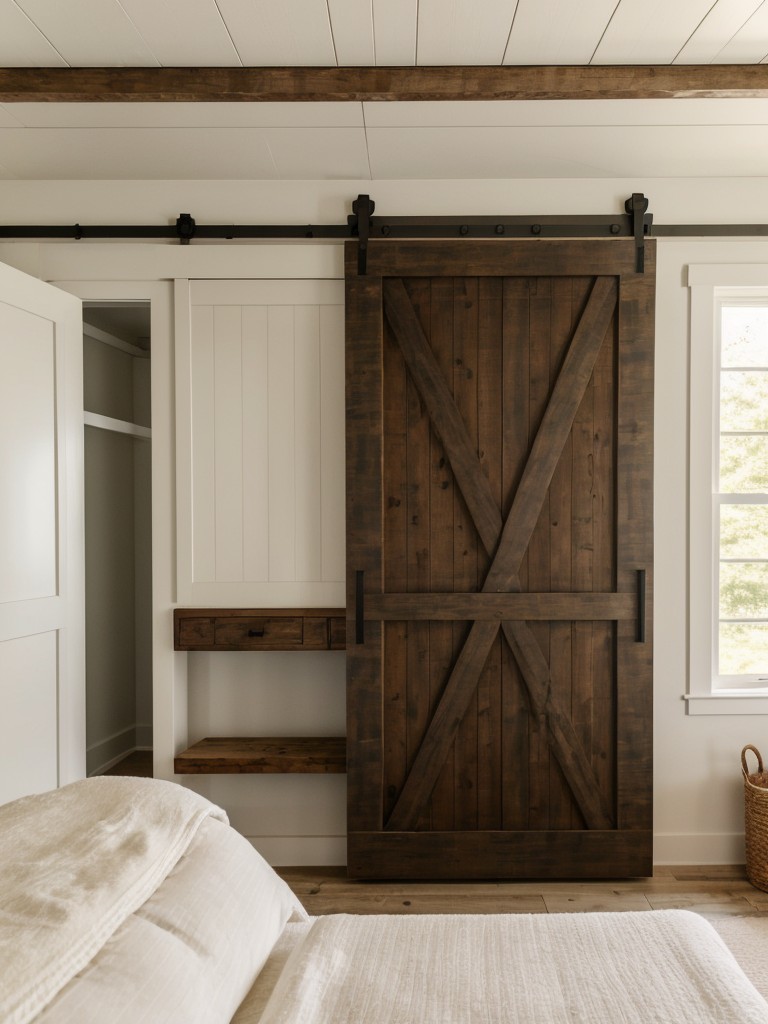 Farmhouse Chic: Closet Upgrade with Sliding Barn Doors