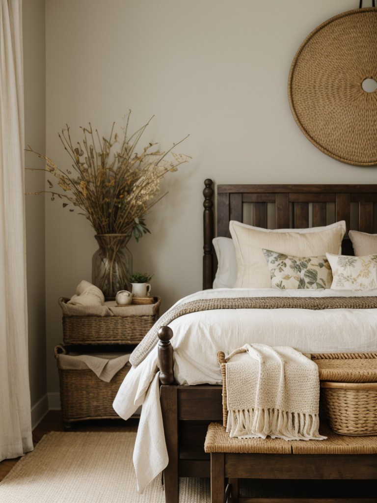 Country-Style Apartment Bliss: Nature-inspired bedroom ideas!