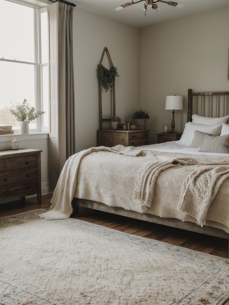 Country Chic: Cozy Apartment Bedroom Inspo!