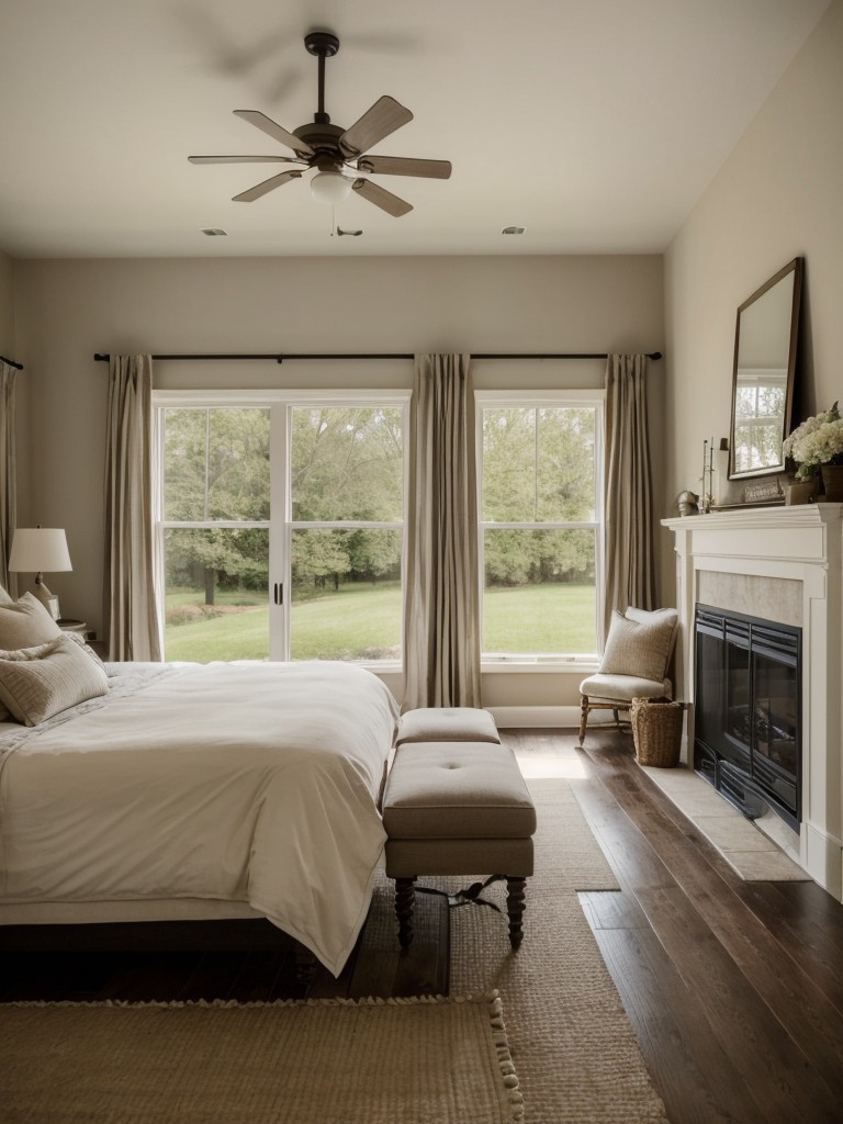 Cozy Country Vibes: Bedroom Decor Tips for an Effortlessly Elegant Apartment