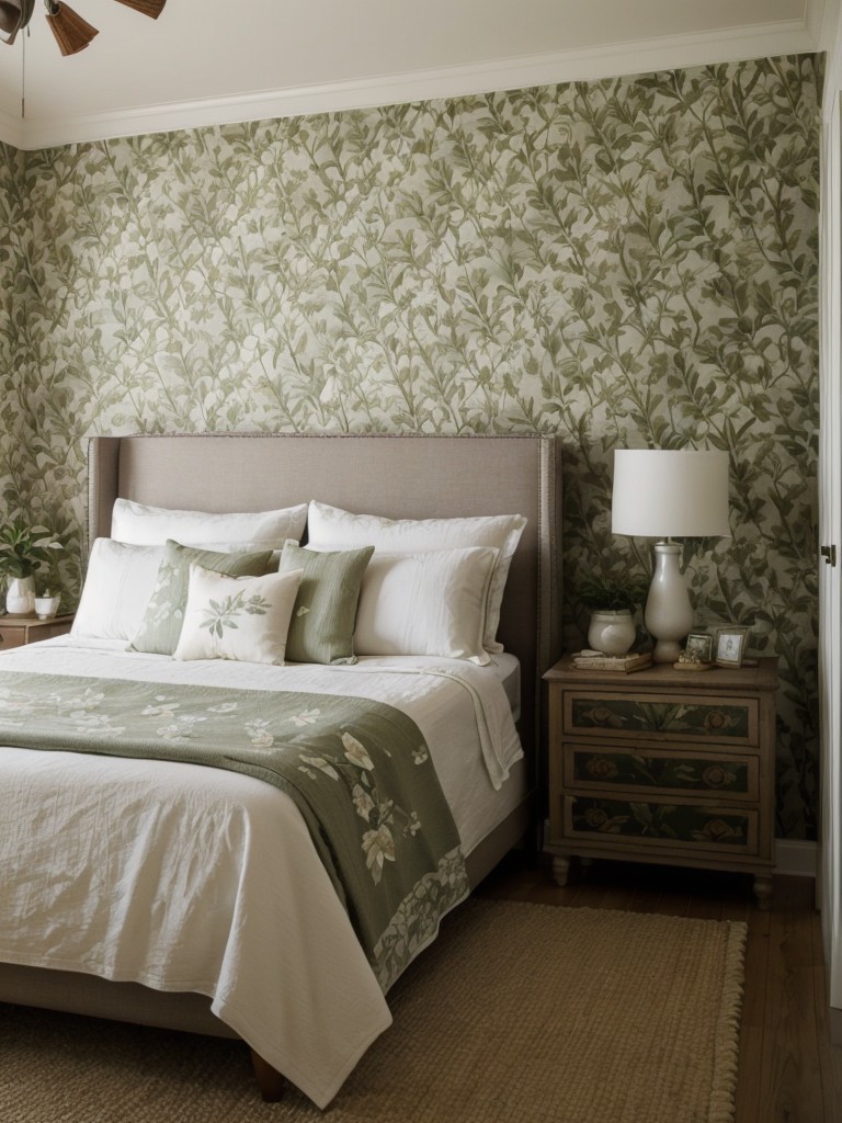 Nature-Inspired Apartment Bliss: Elevate Your Bedroom with Country-Inspired Decor!