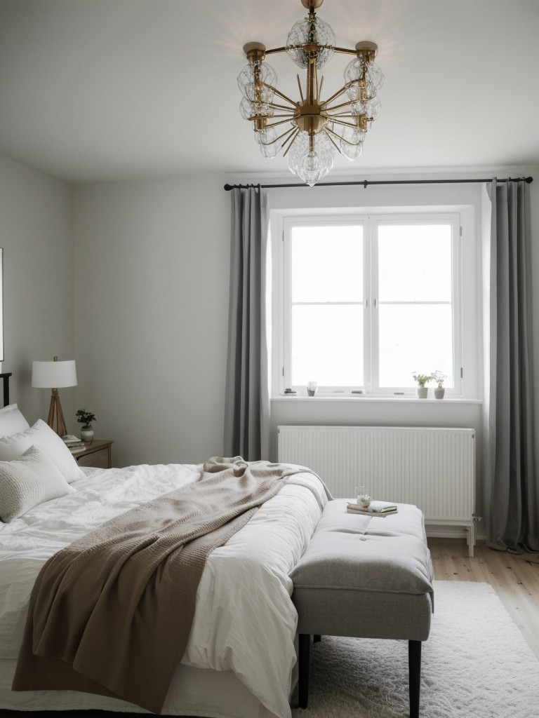 Scandinavian Bedroom: Elevate Your Space with Stunning Lighting!