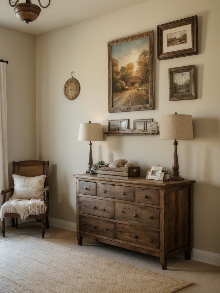 Cozy Farmhouse Bedroom Decor: Eclectic Accents for a Unique Space.