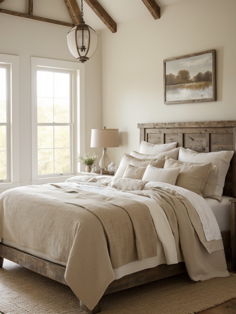 Cozy Apartment Vibes: Rustic Country Bedroom Ideas