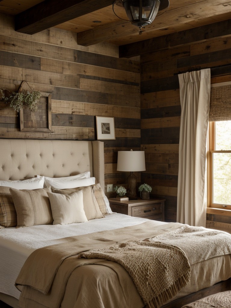 Cozy Rustic Retreat: Bedroom Decor Ideas to Transform Your Apartment!