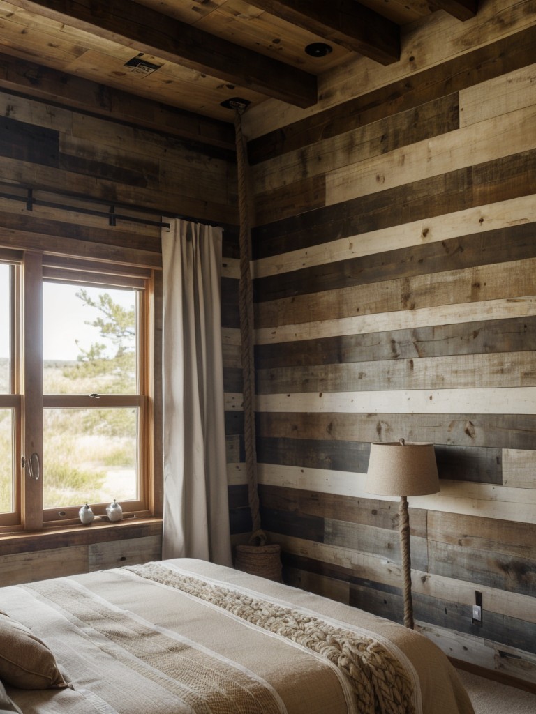 Cozy Coastal Vibes: Rustic Country Bedroom Décor