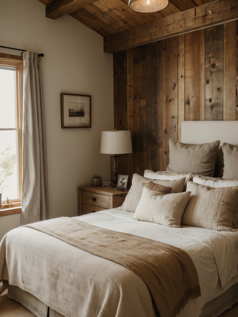 Cozy Country Vibes: Rustic Bedroom Decor Ideas for Apartments