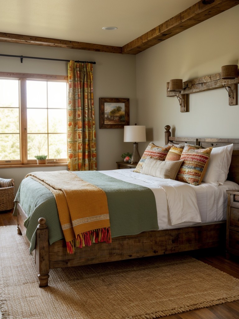 Cozy and Stylish: Rustic Apartment Bedroom Inspiration!