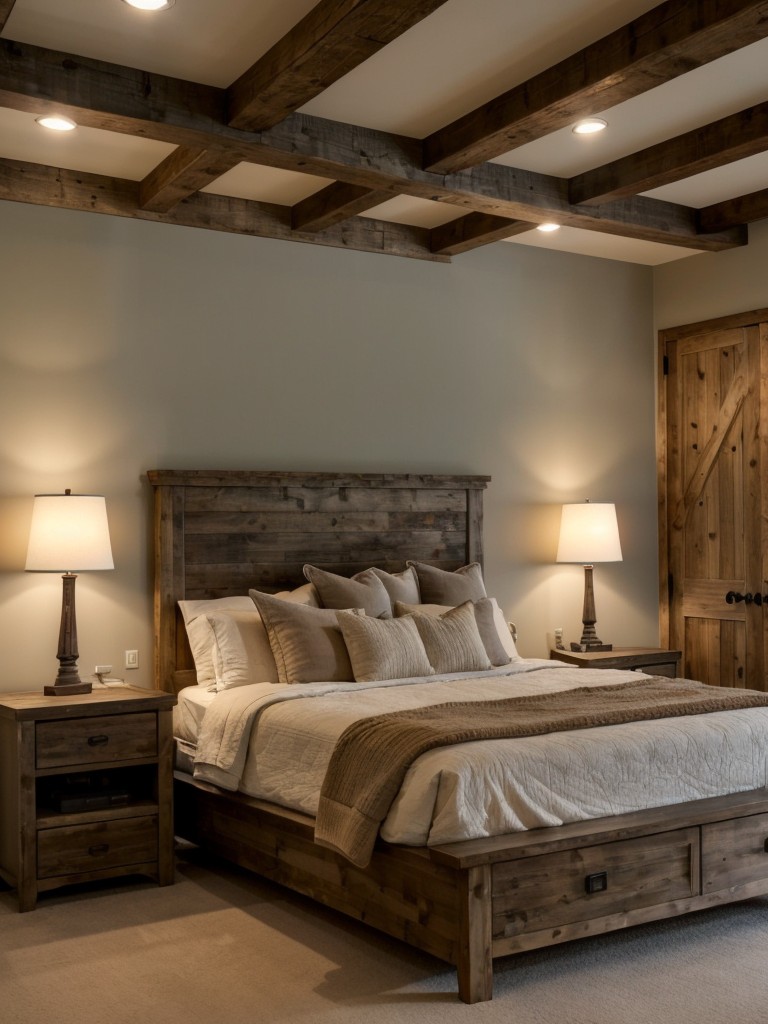 Cozy Country Bedroom Decor: Infuse Modern Tech!