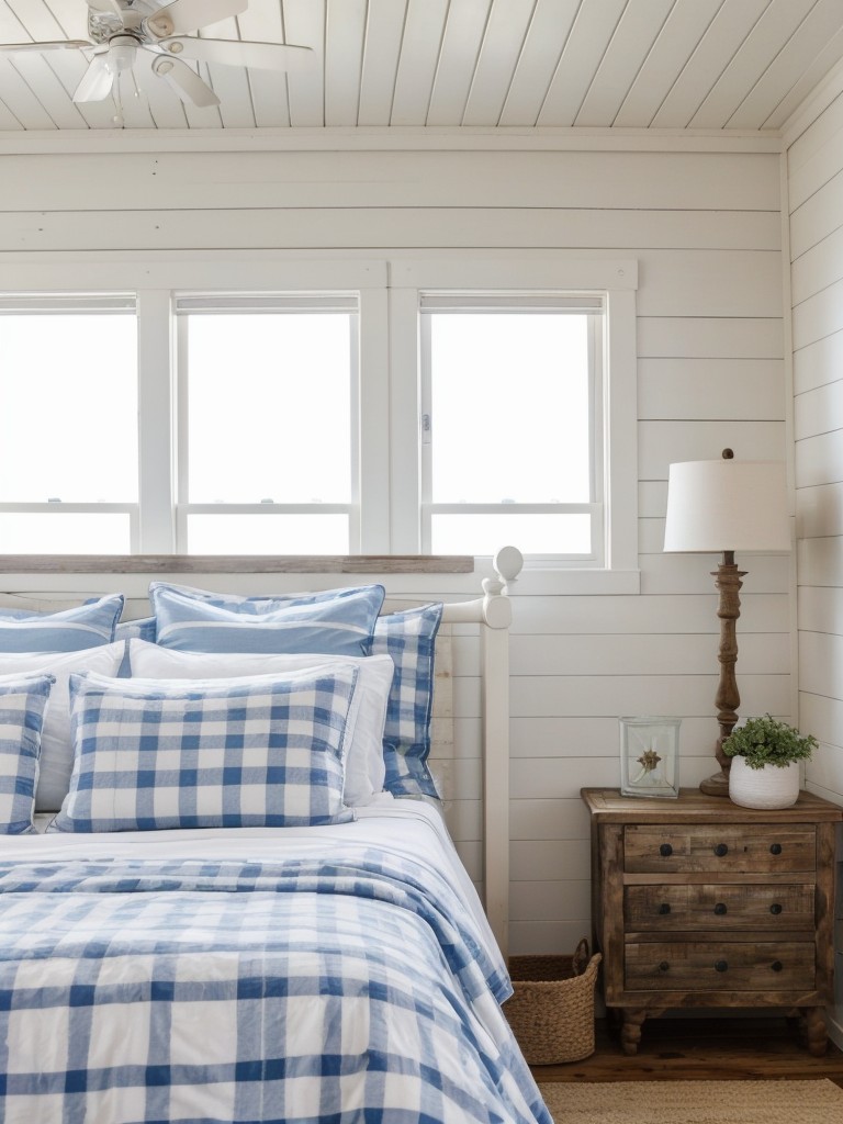 Nautical Vibes: Cozy Apartment Retreat with Shiplap Walls