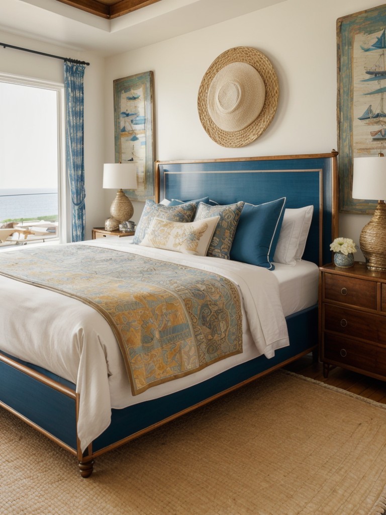 Nautical Chic: Elevate Your Apartment with Global Bedroom Décor