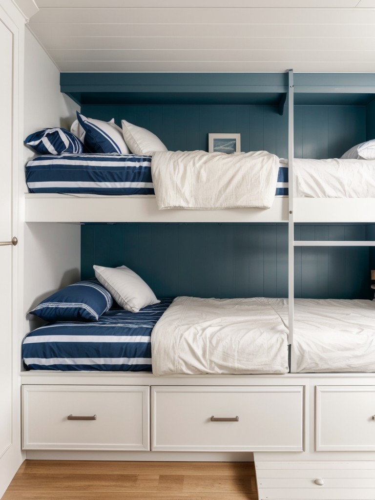 Seascape Slumber: Nautical Bedroom Decor Ideas for Apartments