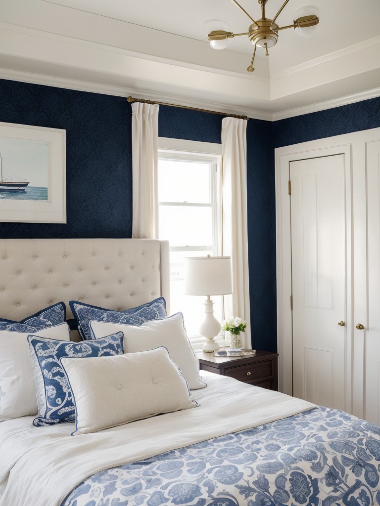 Sail into style: Nautical bedroom makeover.