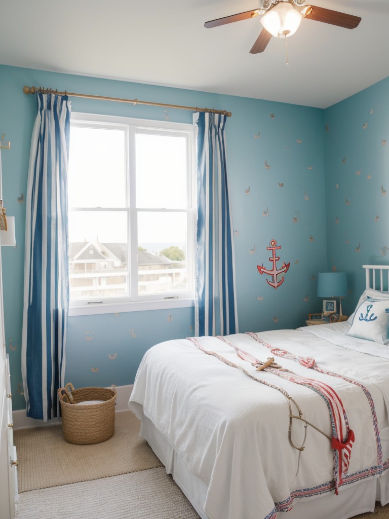 Nautical Dream: Transform Your Bedroom with Playful Decor!