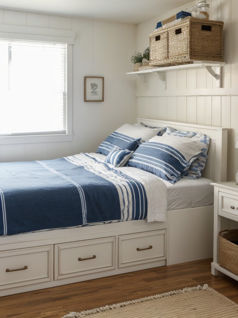 Nautical Bedroom Decor: Organize with Functional Furniture!