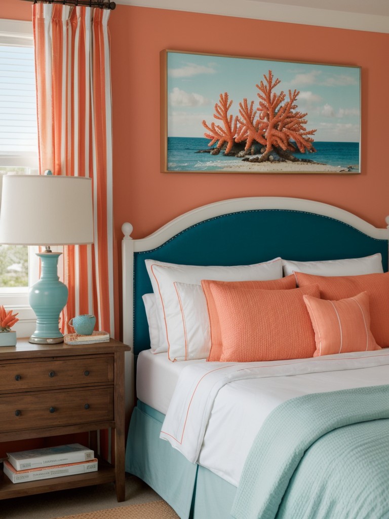 Coastal Chic: Elevate Your Apartment with Coral Accents