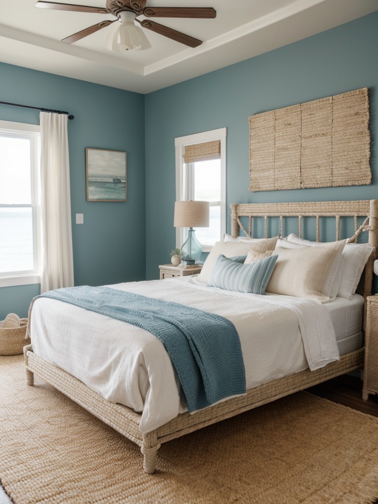 Cozy Coastal Vibes: Add Texture to Your Apartment for a Nautical Escape!