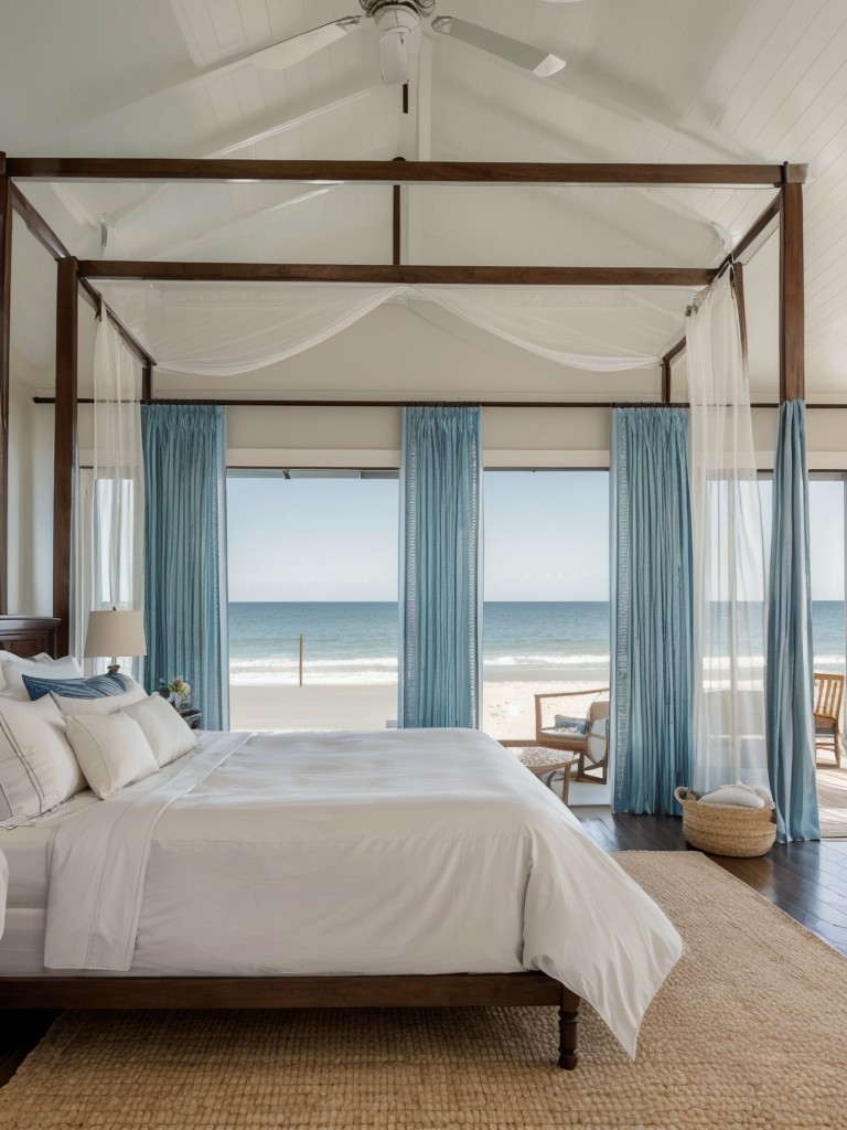 Beachfront Bliss: Nautical-Inspired Bedroom Decor Ideas