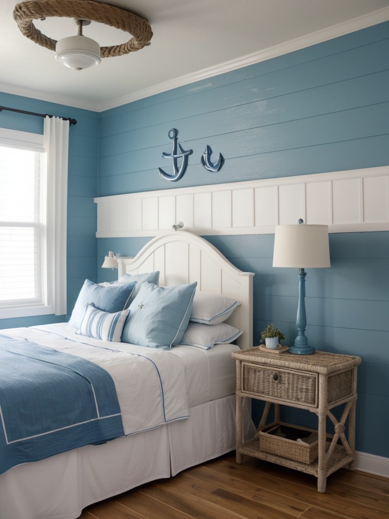 Seaside Vibes: Nautical Bedroom Inspiration