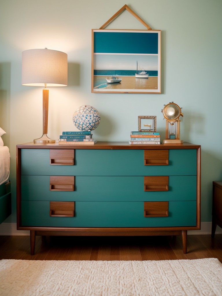 Nautical Chic: Elevate Your Apartment with Retro-Inspired Bedroom Decor